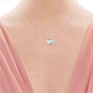 Tiffany & Co Mini Hearts Turquoise /Silver